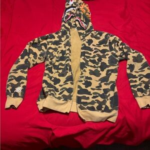 Bape hoodie size large